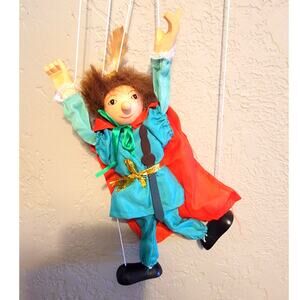 Prince Wooden Marionette 9"